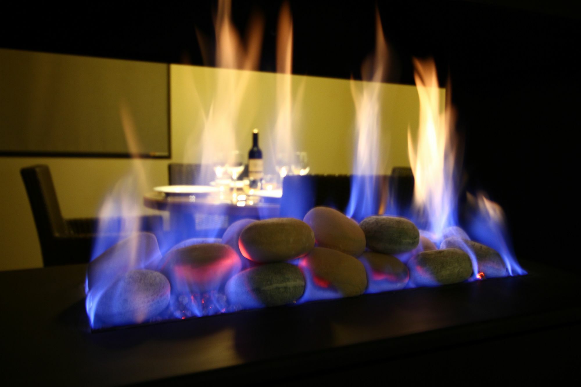 Chateau Elan At The Vintage Поколбин Экстерьер фото A bioethanol fireplace